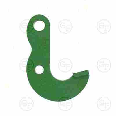 GATE HOOK LATCH FOR JOHN DEERE ROUND BALER 430, 435, 460M, 460R, 466, 467, 467S, 468, 468S, 469, 530, 535, 560M, 560R, 566, 567, 568, 569, 570, 572, 580, 582, 590, 592, 862, 864 — E126824