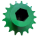 RIGHT SIDE MOTOR STEERING ARM FOR JOHN DEERE COMBINE — H227050