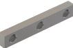 THREADED BAR PLATE FOR JOHN DEERE FORAGE HARVEST — HXE121397
