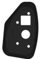 PICKUP END SHIELD FOR JOHN DEERE DRAPER PLATFORM — HXE88698