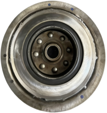 SPLING COUPLING WITH HUB FOR JOHN DEERE COMBINE — AH168456