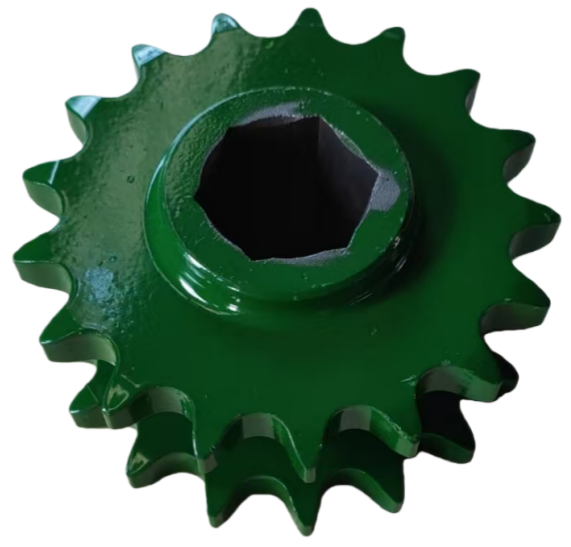 17T,17T SPROCKET FOR JOHN DEERE ROUND BALER 330, 335, 375, 385, 430, 435, 446, 447, 448, 457, 458, 466, 467, 530, 535, 546, 557, 558, 566, 567 — AE39301