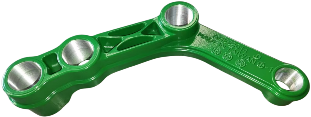 LEFT SIDE CLEANING SHOE CHAFFER ARM FOR JOHN DEERE COMBINE — AH223014