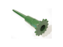 SPROCKET WITH DRIVE SHAFT FOR JOHN DEERE COMBINE — AZ24206