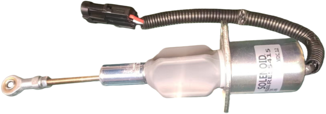 SHUTOFF STOP SOLENOID VALVE FOR JOHN DEERE TRACTOR — RE55415