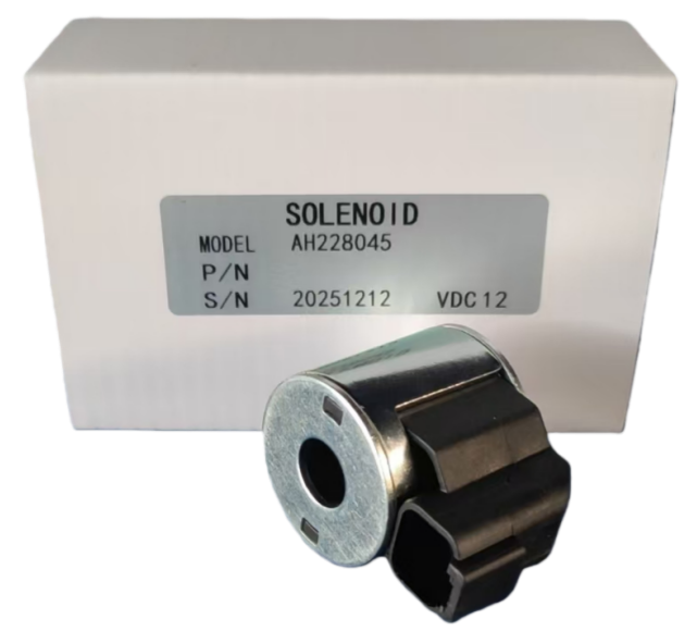 SOLENOID VALVE COIL FOR JOHN DEERE COMBINE — AH228045