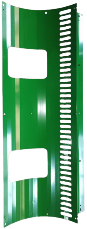 CLEANING FAN COVER SHEET FOR JOHN DEERE COMBINE — H205667
