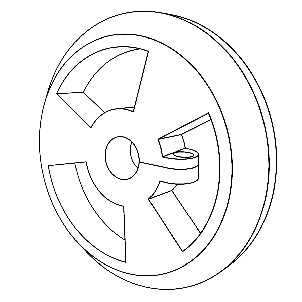 DRIVER PULLEY FOR JOHN DEERE COMBINE — AH134873