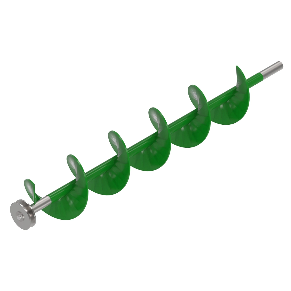 LEFT SIDE SHOE AUGER FOR JOHN DEERE COMBINE — AH168284