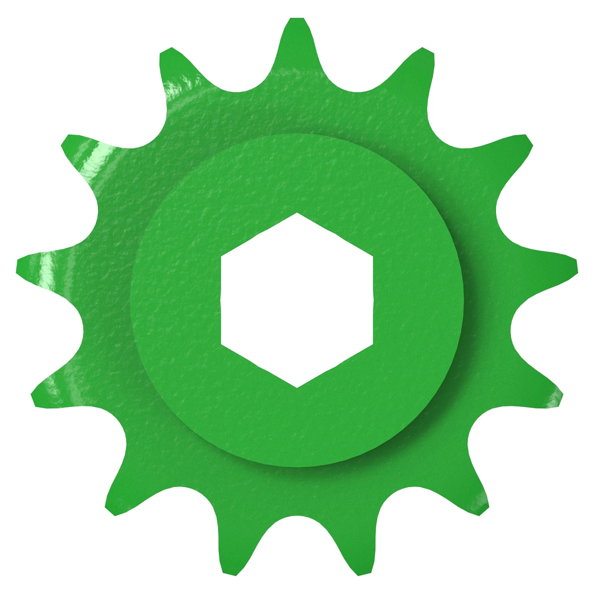 ROLL DRIVER SPROCKET FOR JOHN DEERE BLAER — AE74597