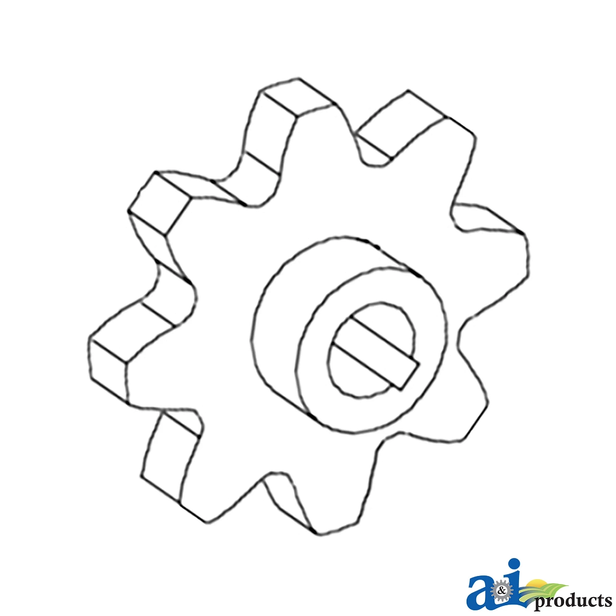 SPROCKET FOR JOHN DEERE COMBINE — Z10032