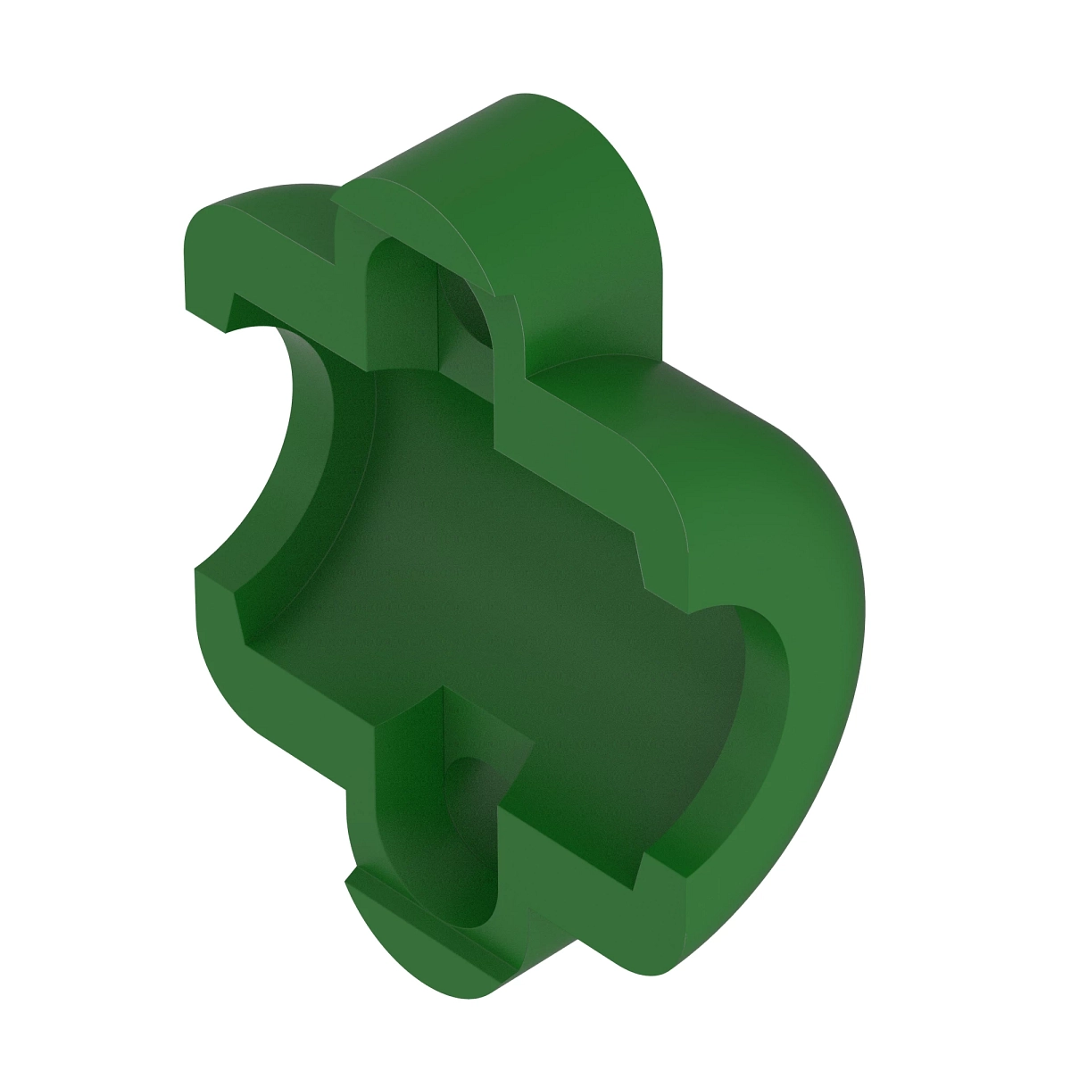 RUBBER BUFFER HOUSING FOR JOHN DEERE COMBINE — PK1043H
