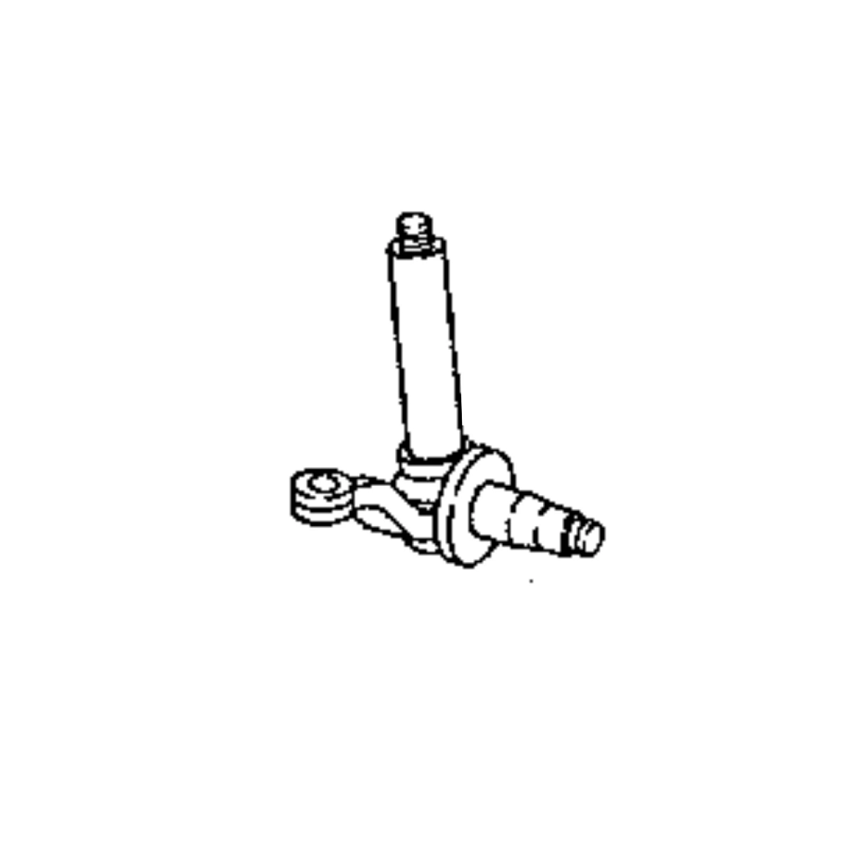 FRONT KUNCKLE ASST RIGHT SIDE FOR JOHN DEERE TRACTOR — RE208805
