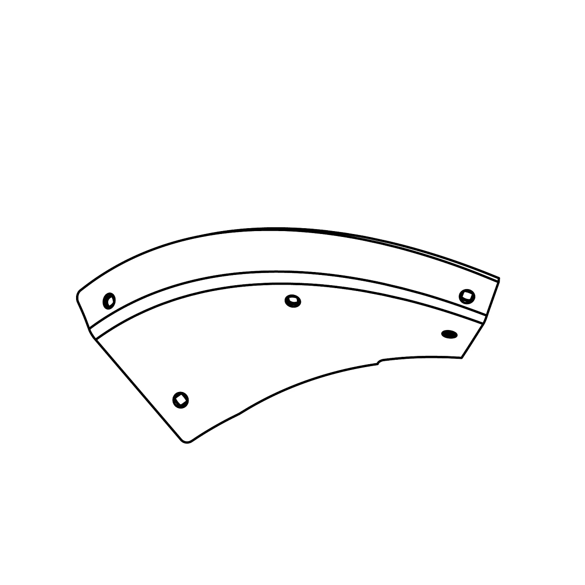 FRONT REGULAR WEAR ROTOR REPAIR KIT FOR JOHN DEERE COMBINE — AH216568